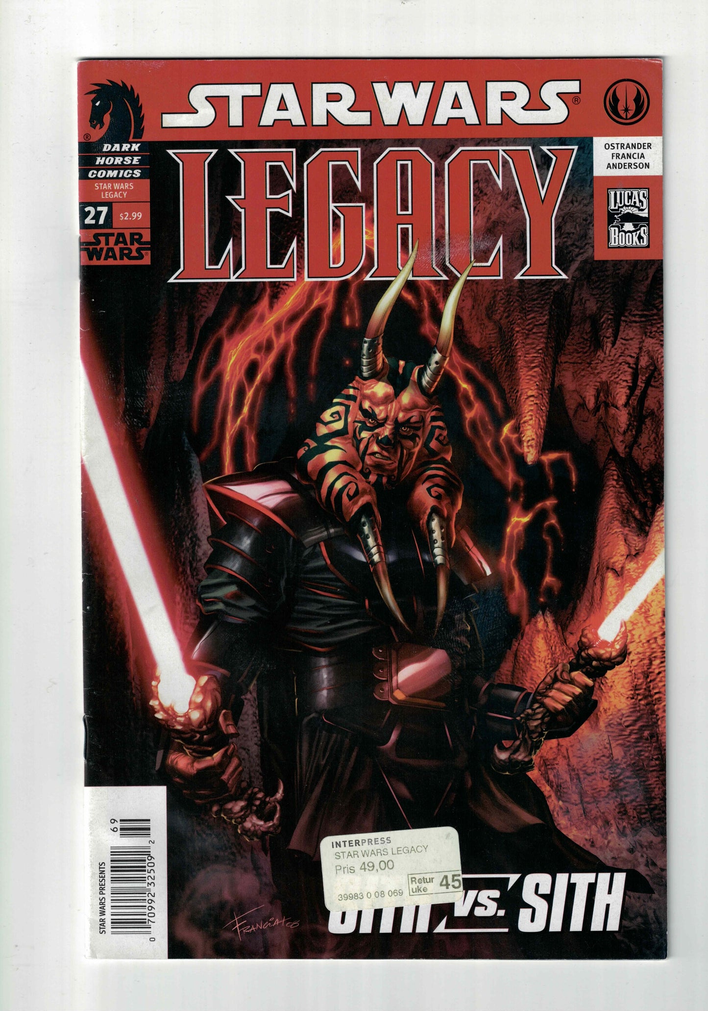 Star Wars Legacy #27