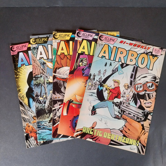 Airboy Comics (14, 15, 16, 17, 23)