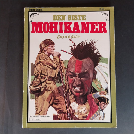 Den siste Mohikaner- Western- album Nr. 1