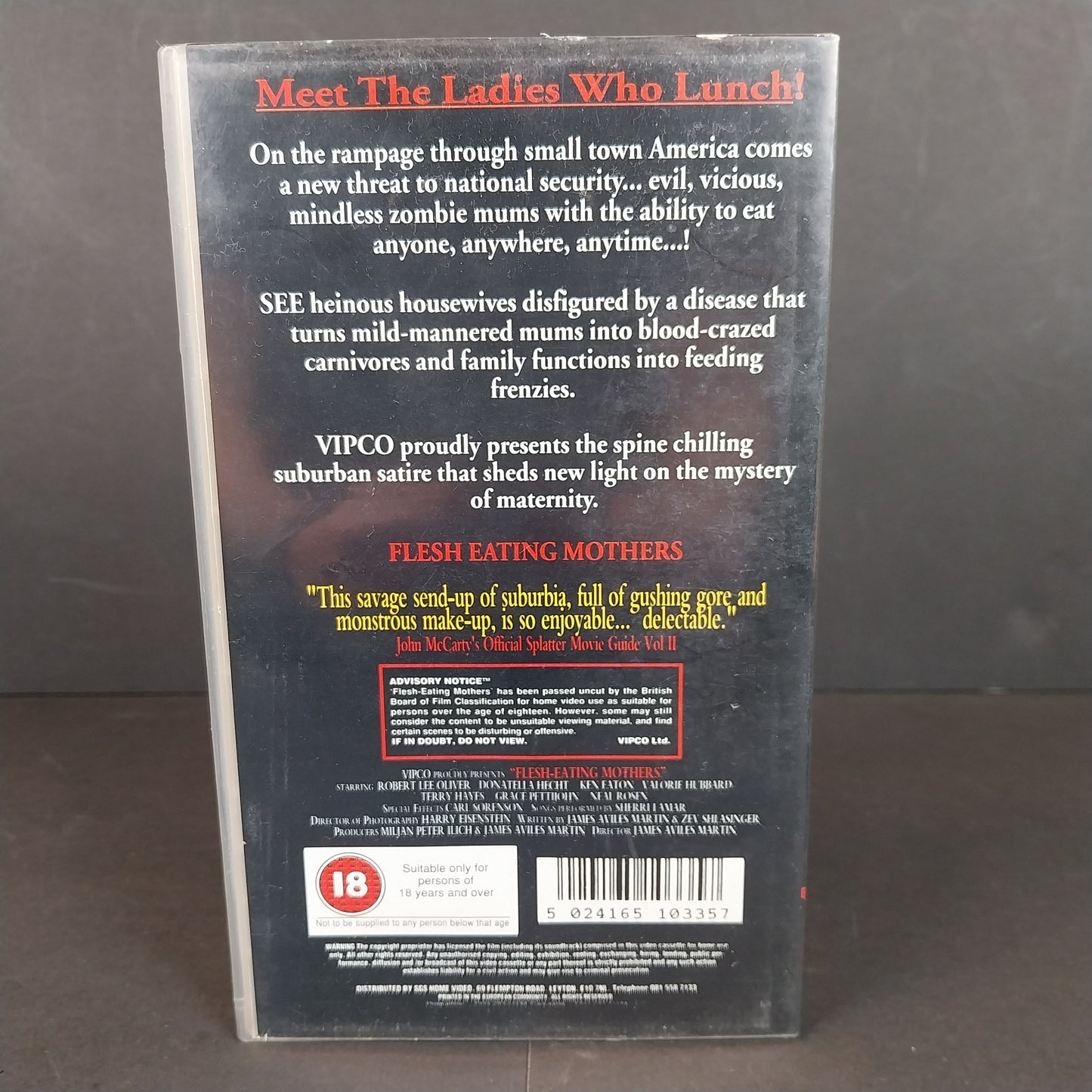 Flesh-Eating Mothers VHS