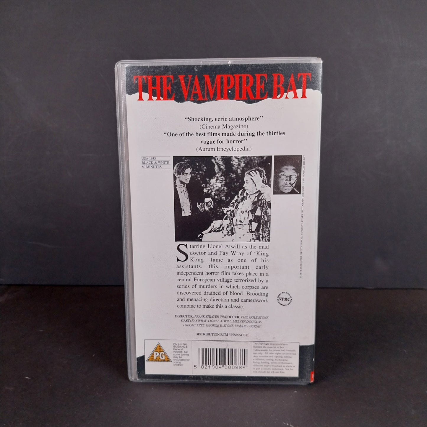 The Vampire Bat VHS
