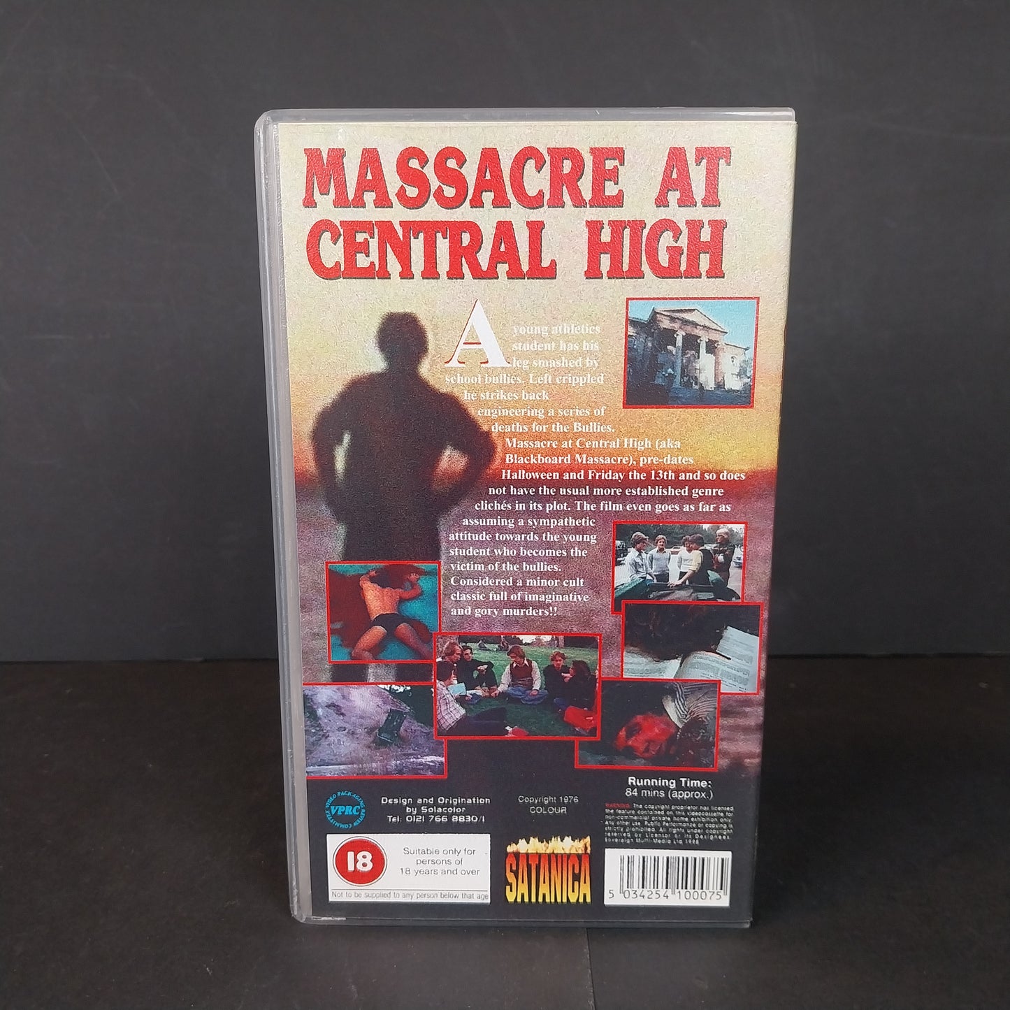 Massacre At Central High VHS