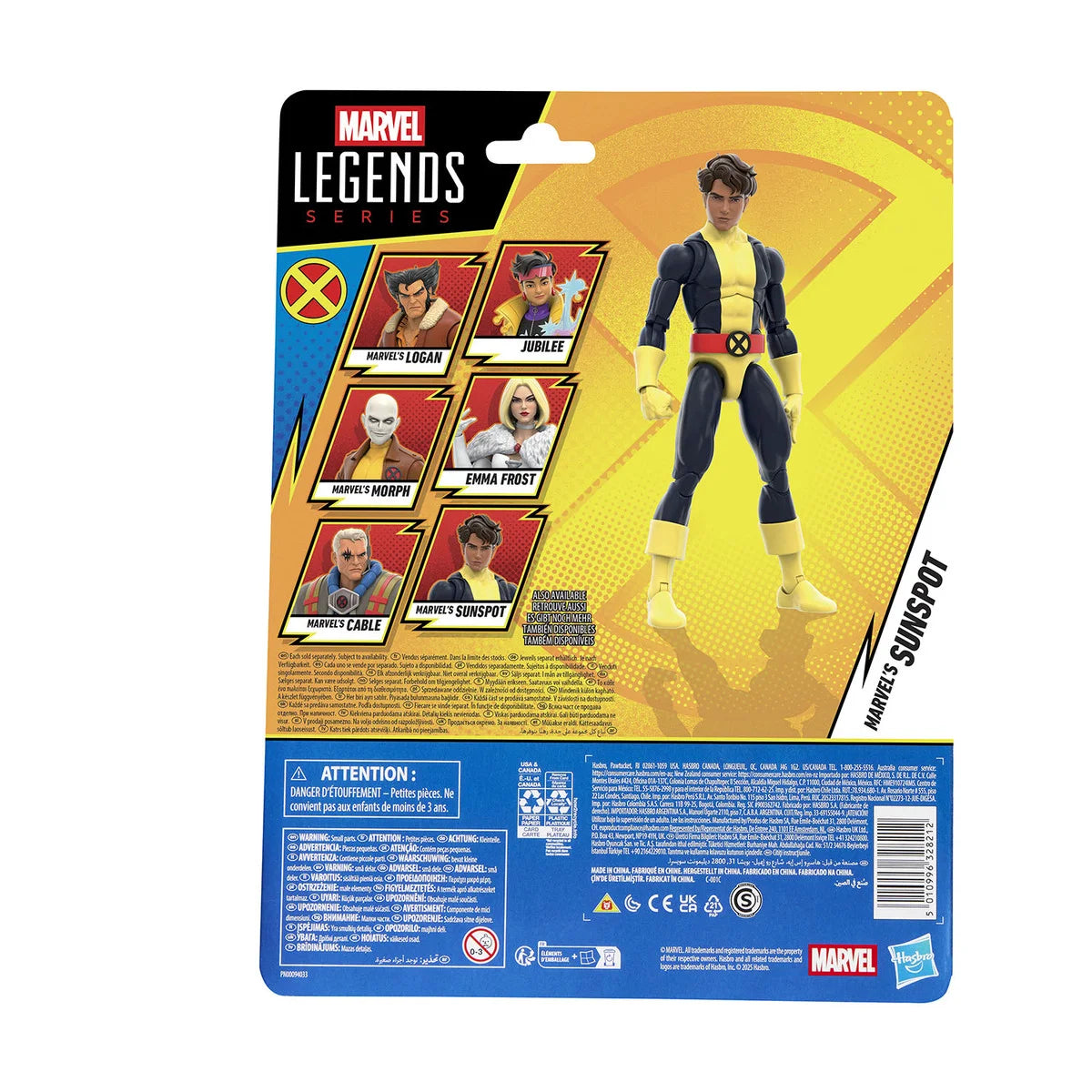 Hasbro Marvel Legends Series: Sunspot (X-Men ‘97)