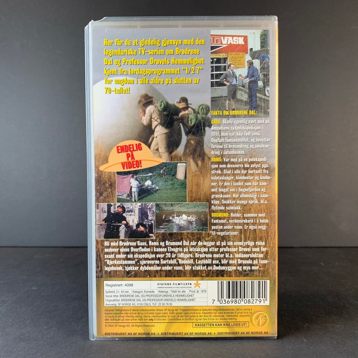 Brødrene Dal - Professor Drøvels Hemmelighet VHS