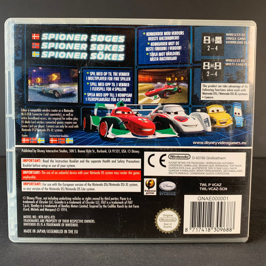 Disney Pixar Cars 2 Nintendo DS
