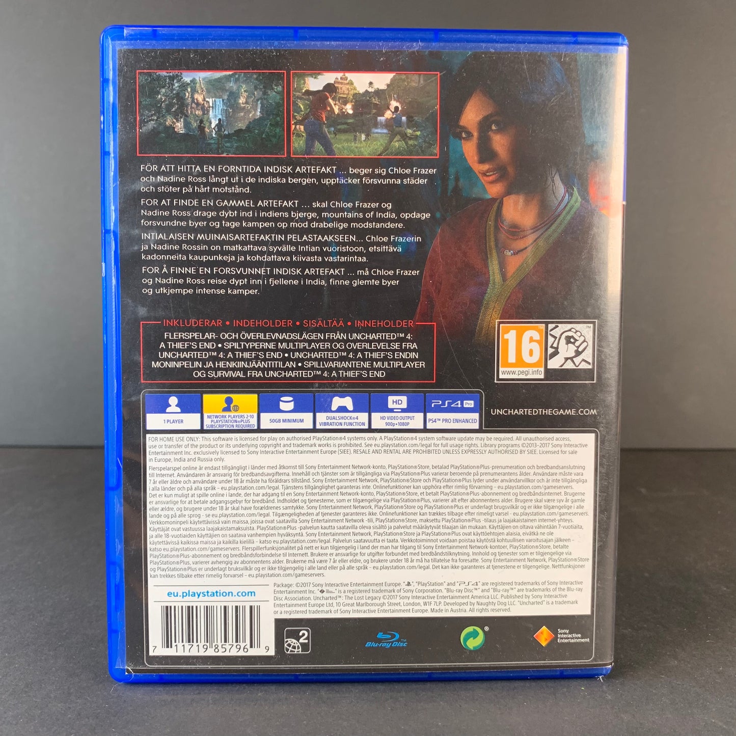 Uncharted: The Lost Legacy (PS4)