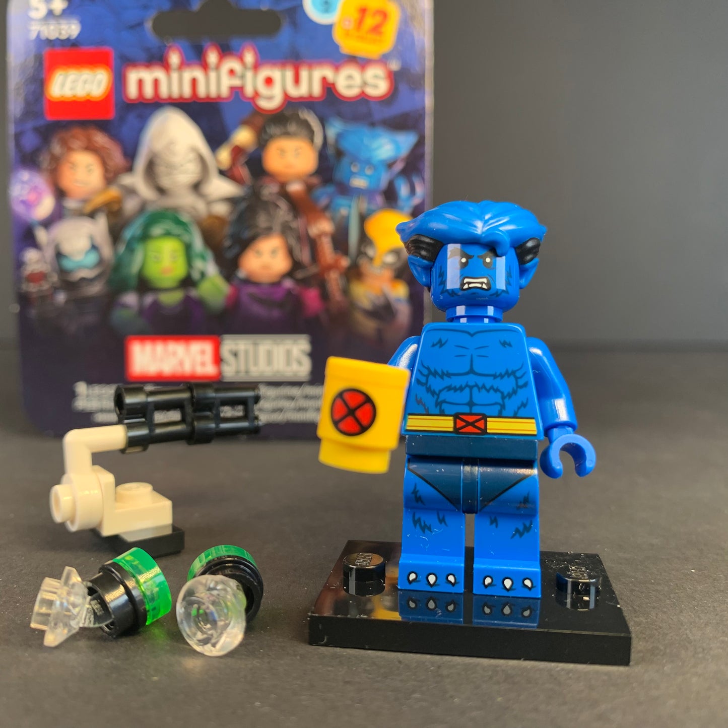 Lego Marvel Beast X-Men minifigur