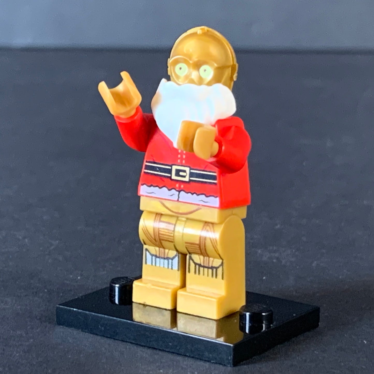 Lego Star Wars Santa C-3PO minifigur