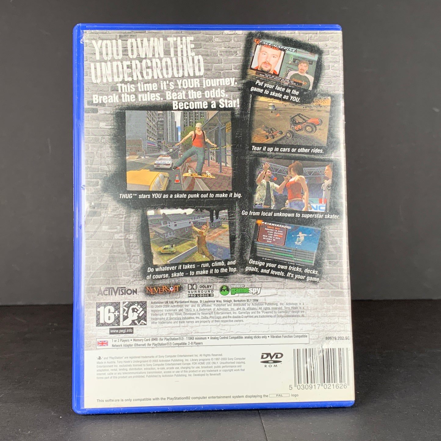 Tony Hawk's Underground (PS2)