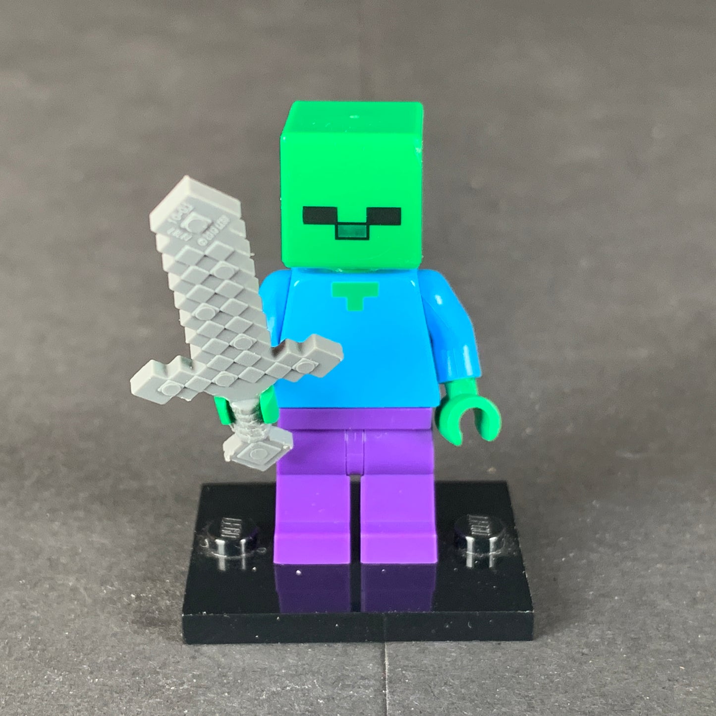 Lego Minecraft Zombie minifigur