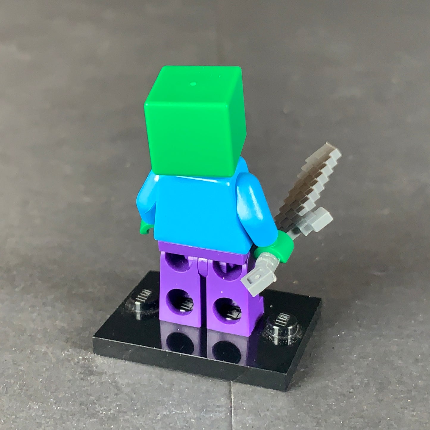 Lego Minecraft Zombie minifigur