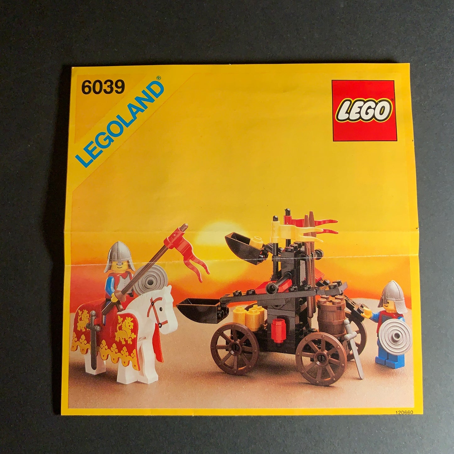 Lego Twin Arm Launcher (6039) Instruksjonshefte