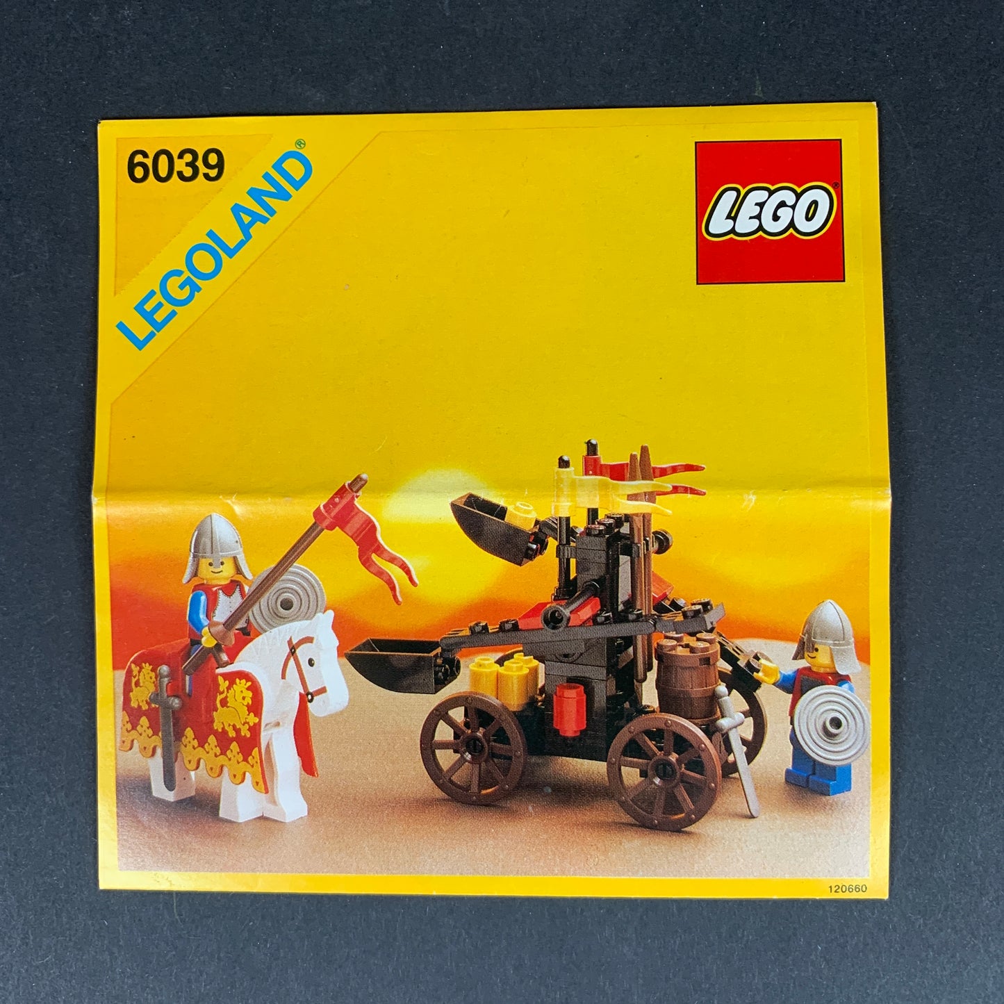 Lego Twin Arm Launcher (6039) Instruksjonshefte