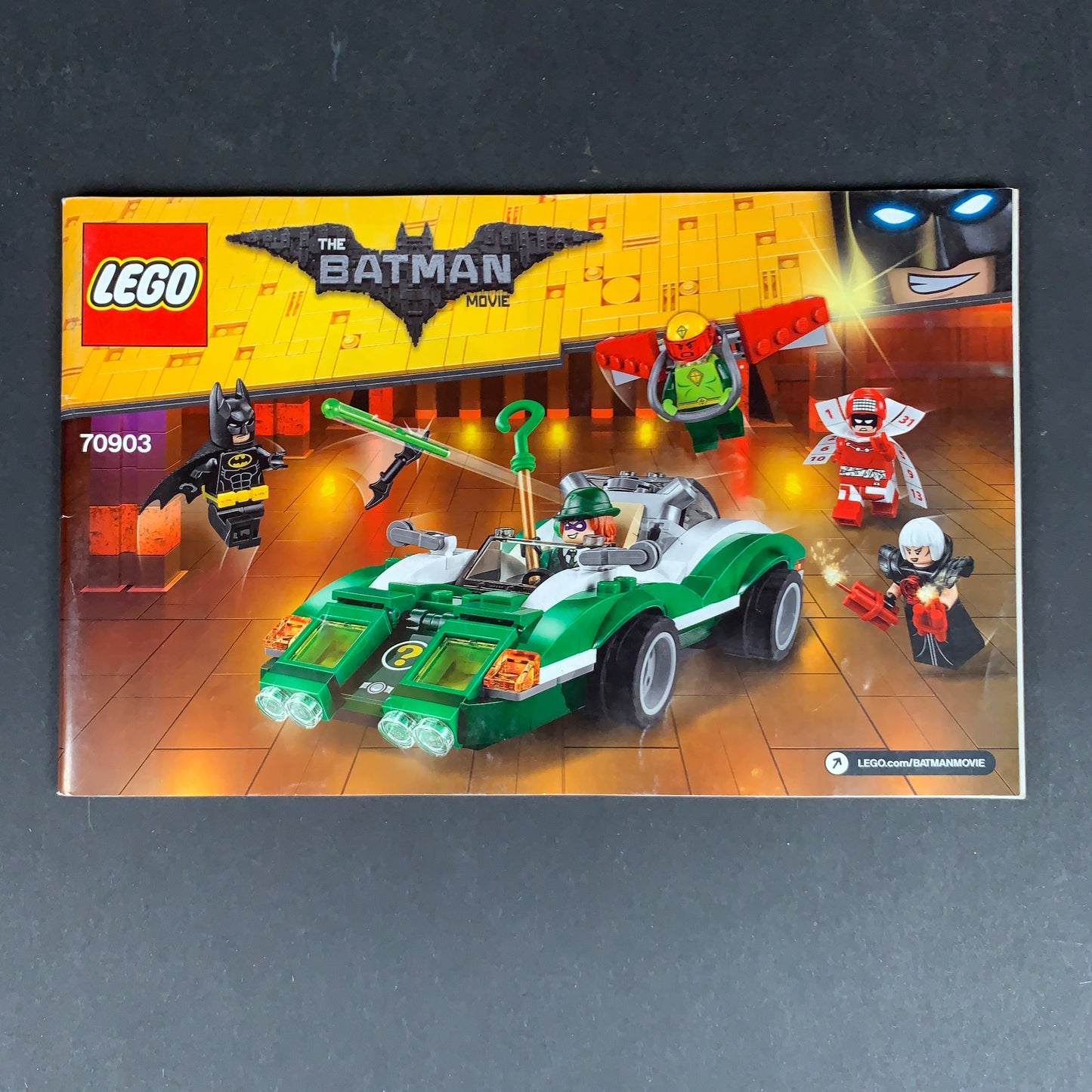 Lego The Riddler Riddle Racer (70903) Instruksjonshefte