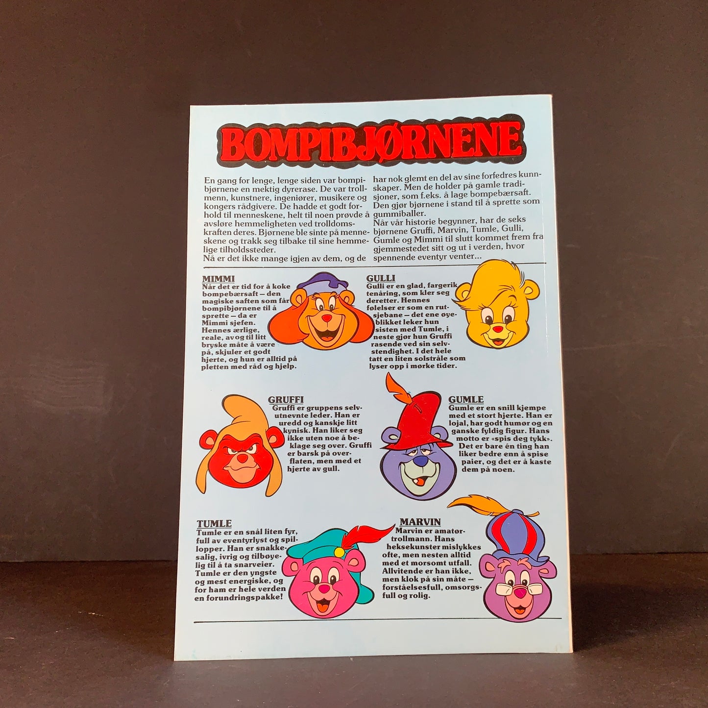 Bompibjørnene Tegneserie