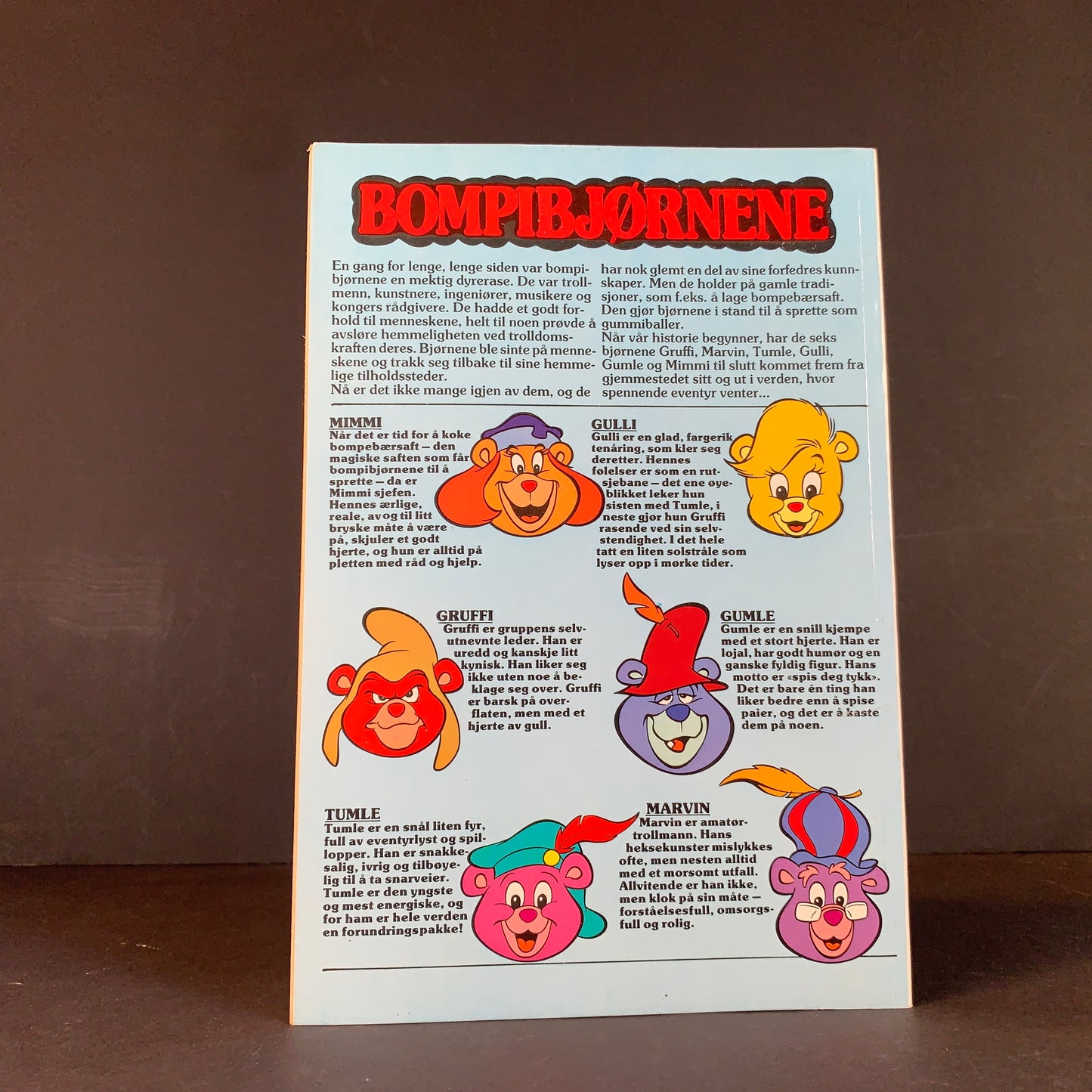 Bompibjørnene Tegneserie