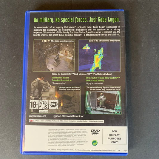 Syphon Filter Dark Mirror (PS2)