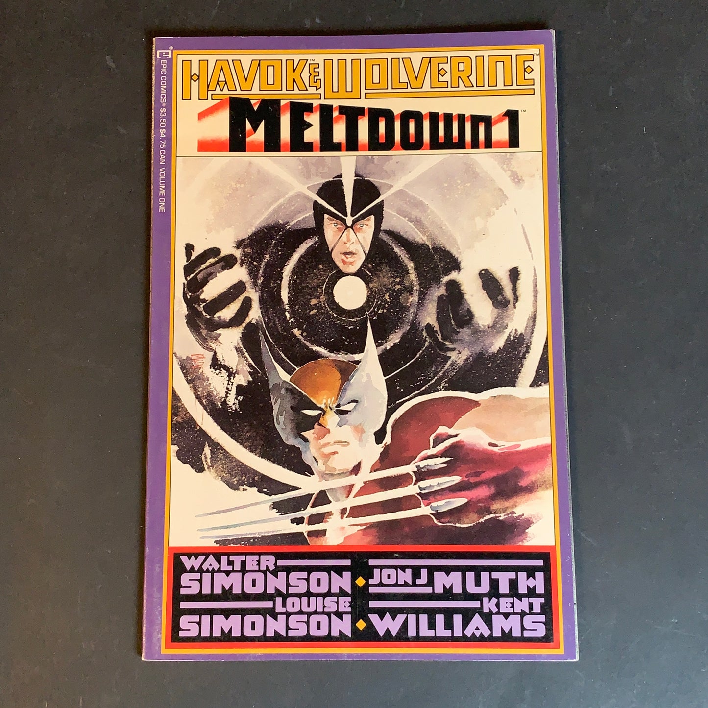 Havok & Wolverine Meltdown #1