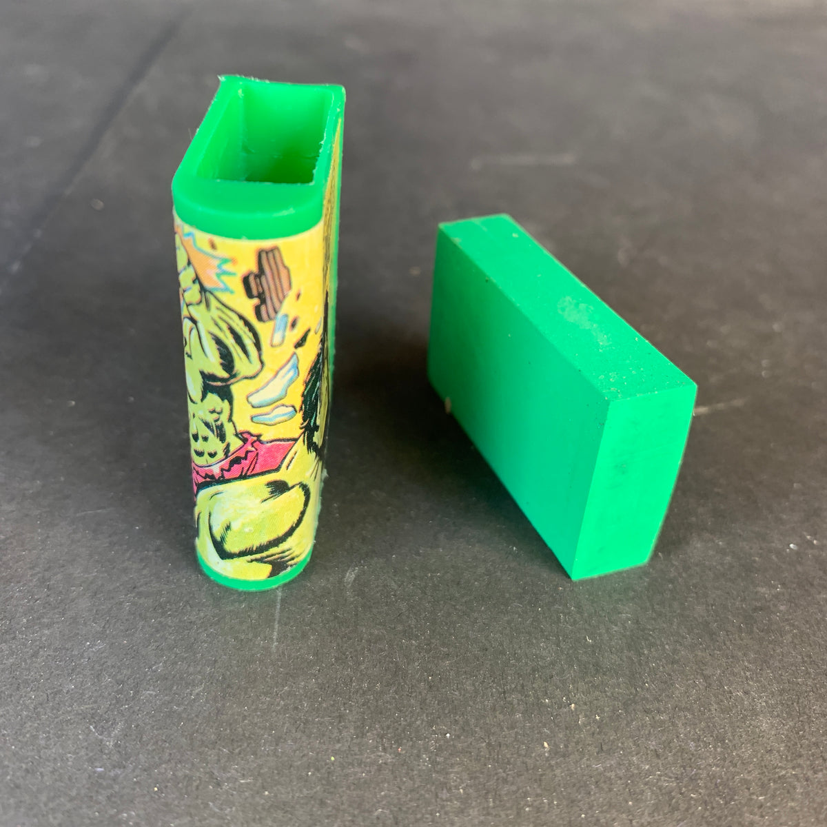 Vintage Marvel: Hulk Viskelær (1980-tallet)