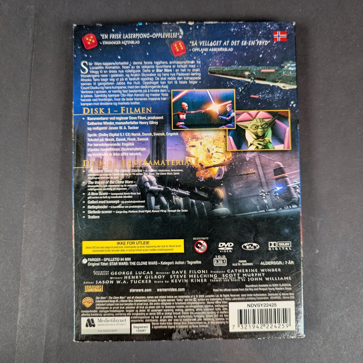 Clone Wars DVD