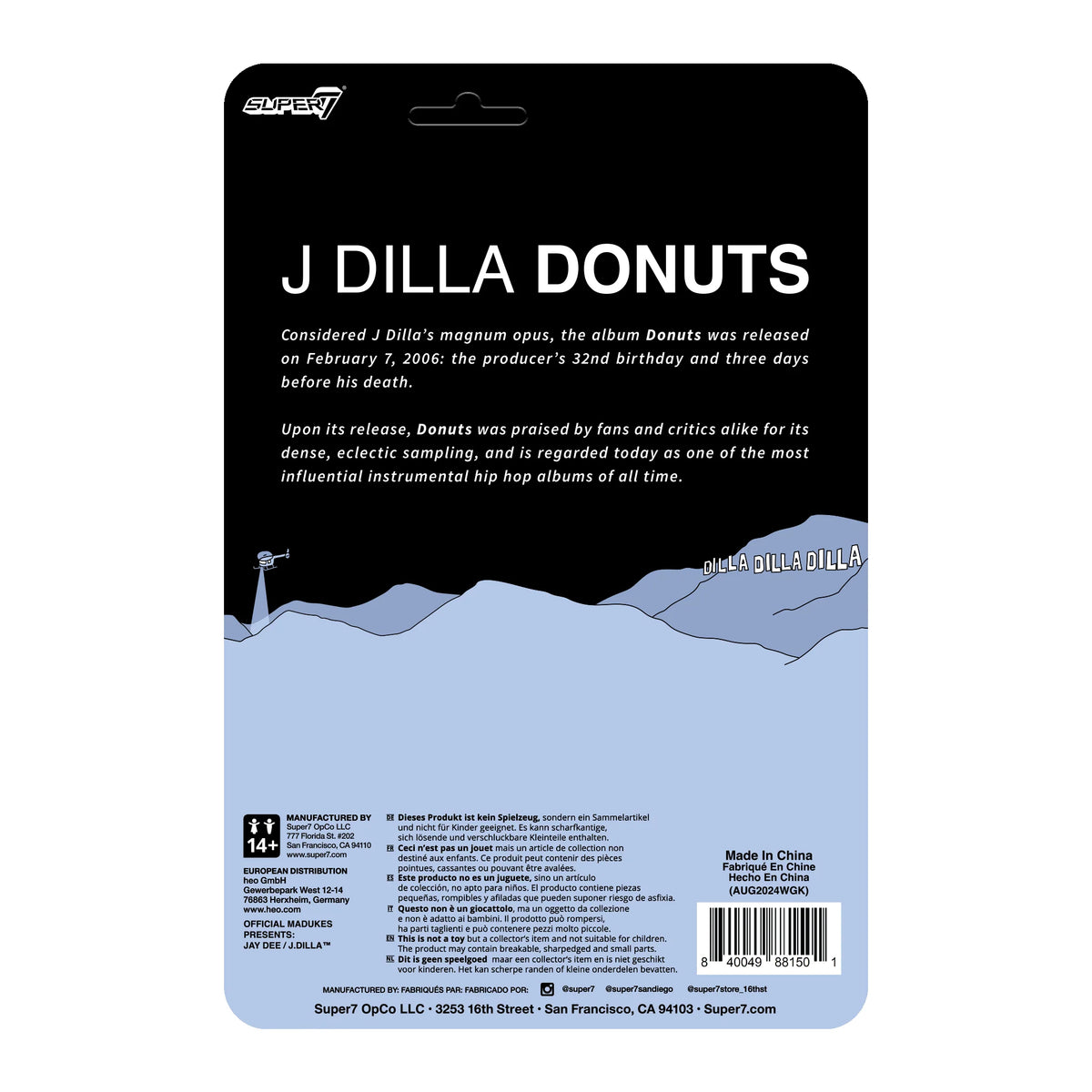 J Dilla Reaction Figure