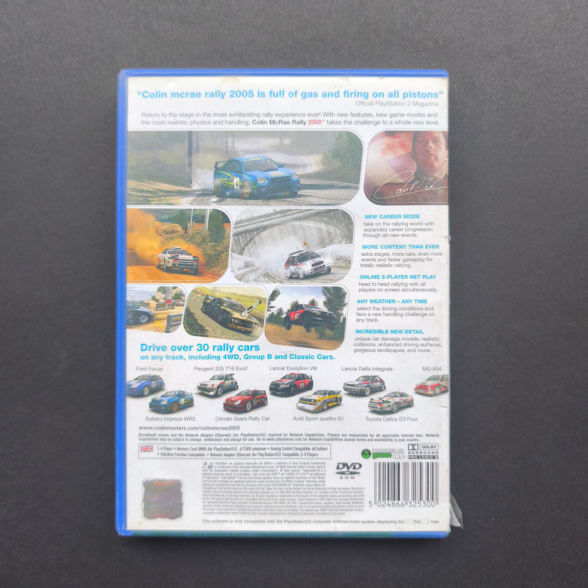 Colin Mcrae Rally 2005 (PS2)