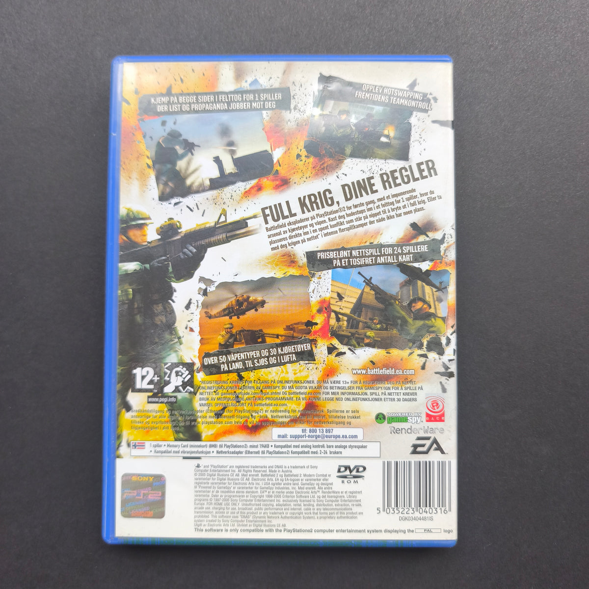 Battlefield 2 Modern Combat (PS2)