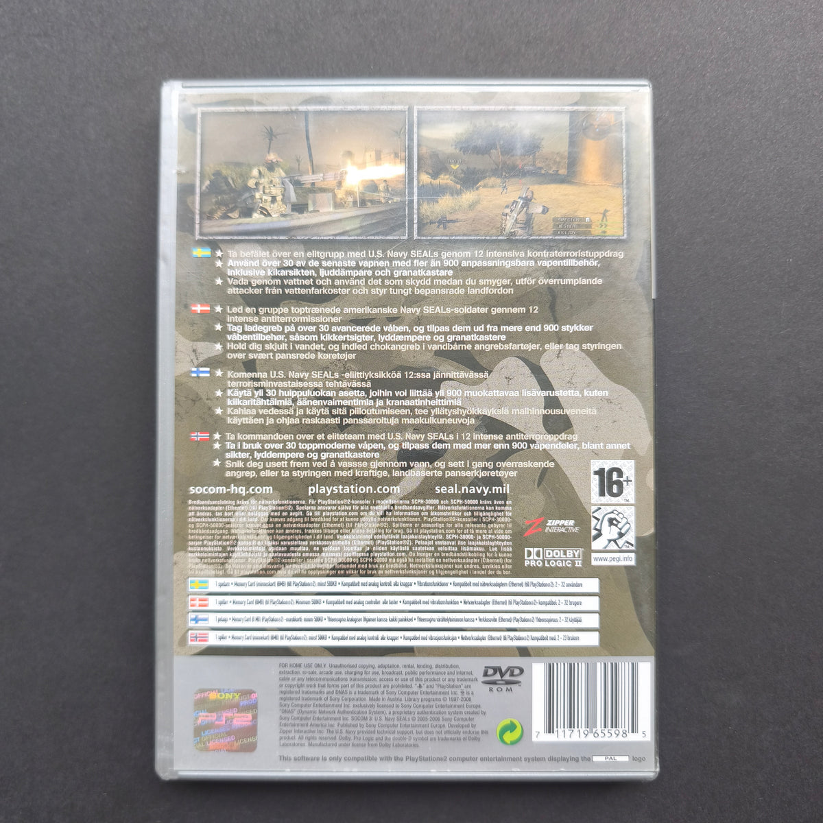 Socom 3: U.S. Navy Seals (PS2)