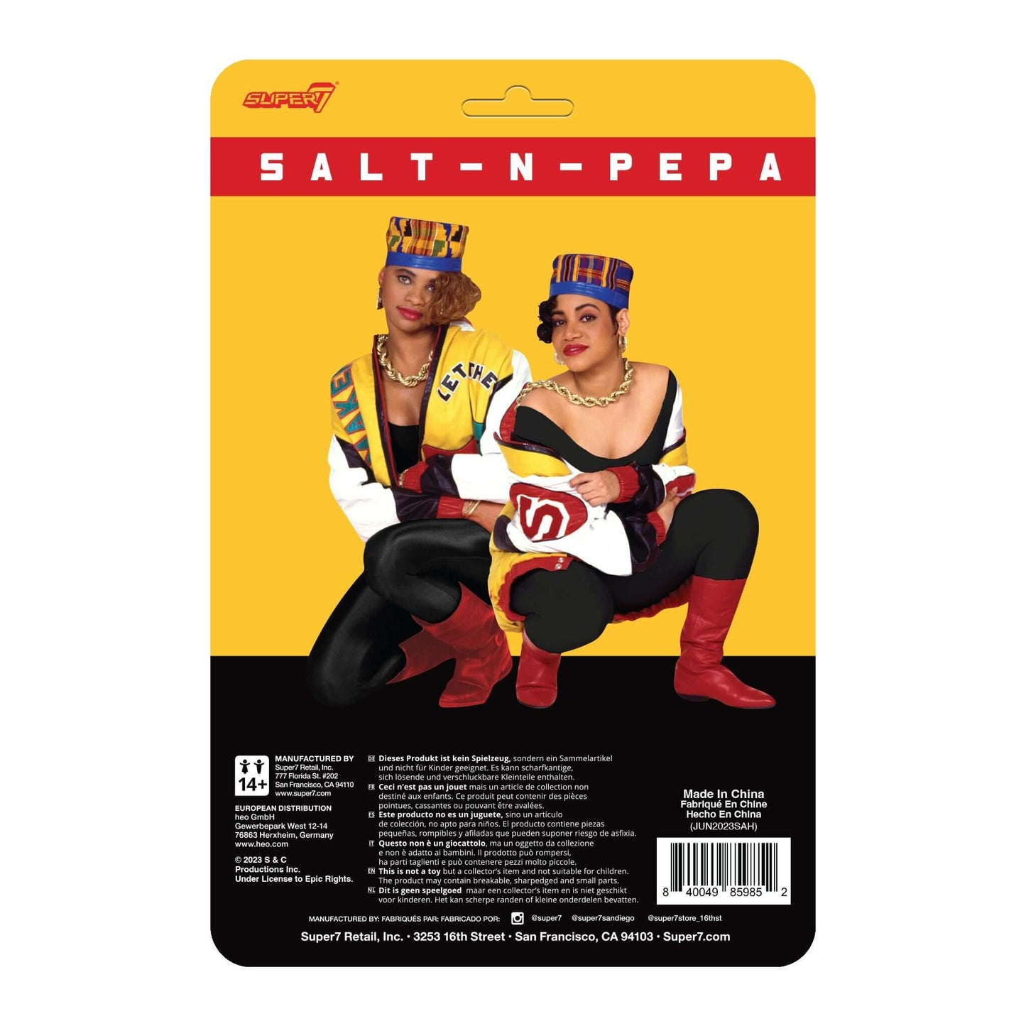 Salt-N-Pepa Reaction Figures 2 Pack