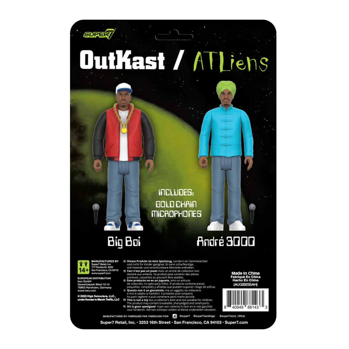 Outkast Reaction figurer