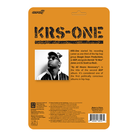 Krs-One Reaction Figur