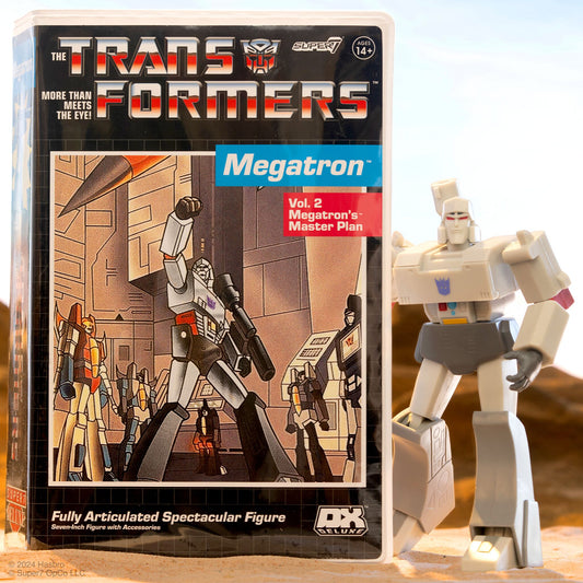 Super7 Transformers Deluxe: Megatron (VHS Edition)