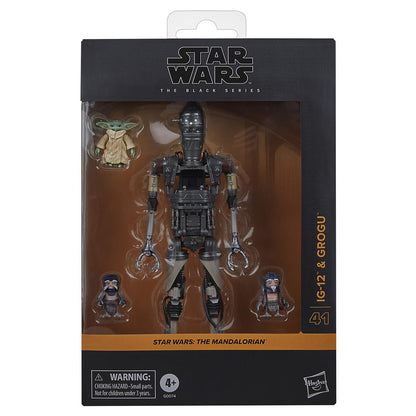 Hasbro Star Wars The Black Series: IG-12 & Grogu