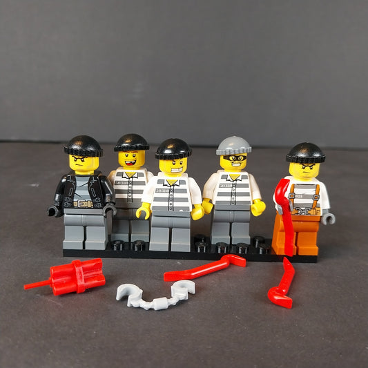 Lego City Criminals Minifigures