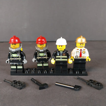Lego City Brannkonstabler Minifigures