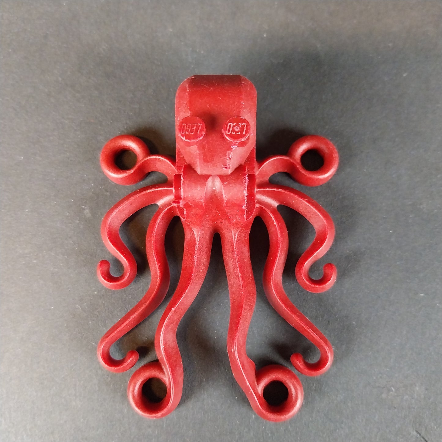 Lego Dark Red Octopus