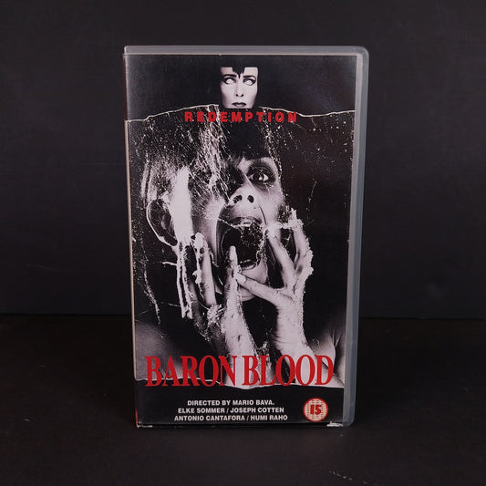 Baron Blood VHS
