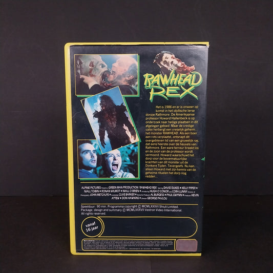 Rawhead Rex VHS