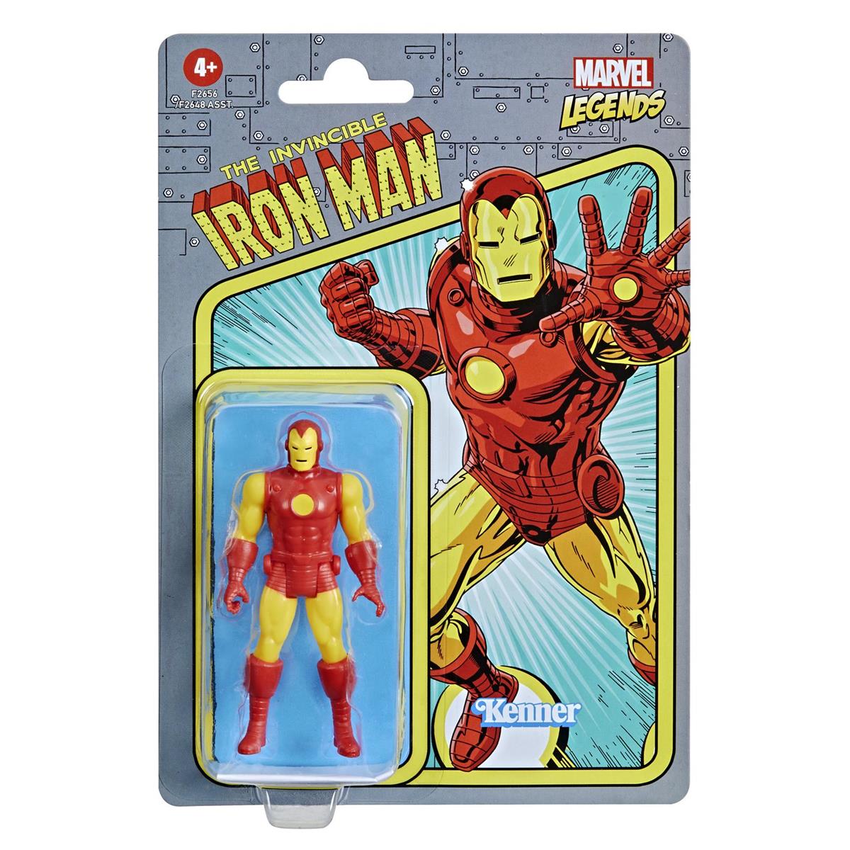 Marvel Legends 3.75 Inch Figure Retro Iron Man | geekstreet.no