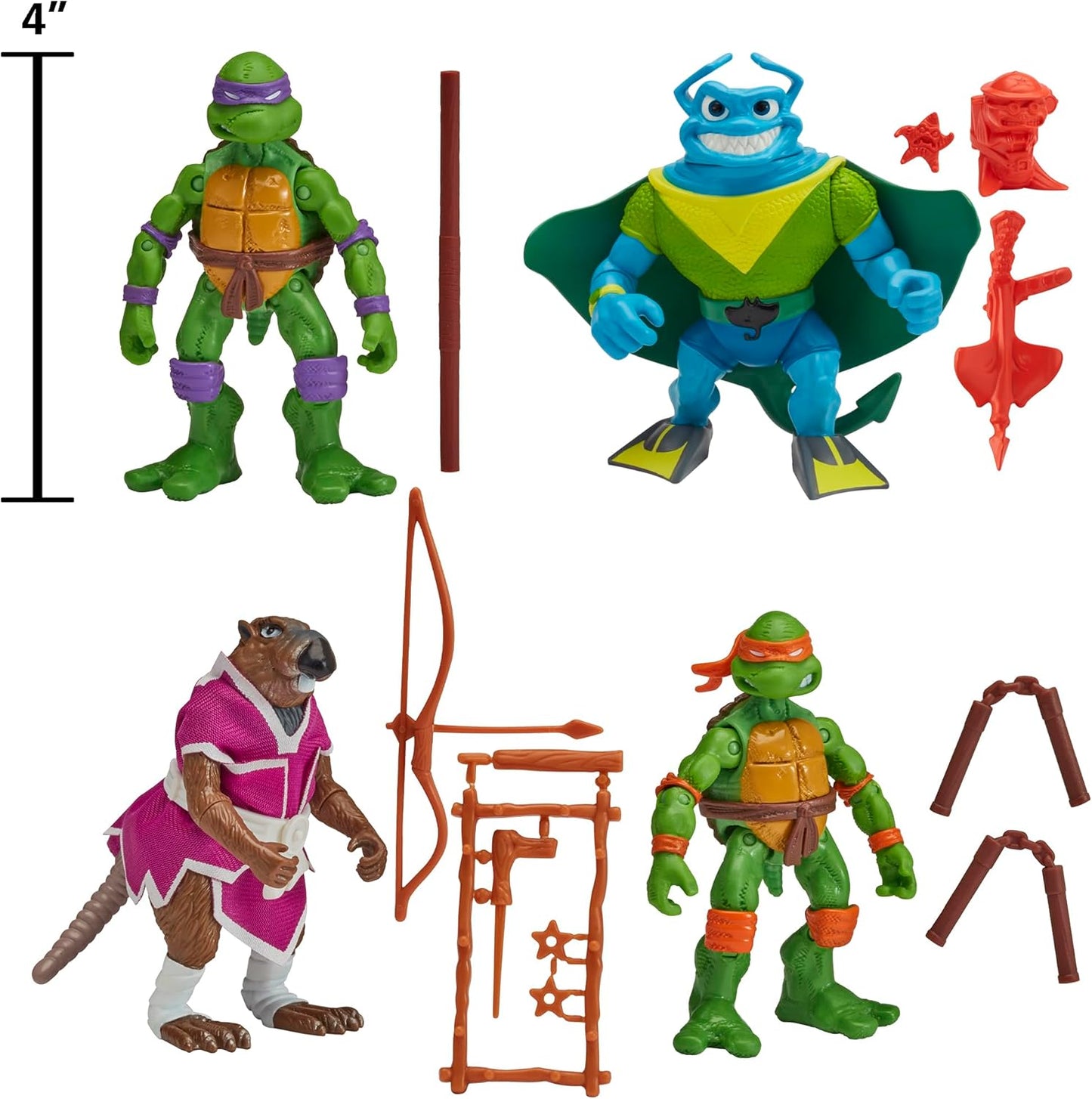 Teenage Mutant Ninja Turtles 4-Pack bundle