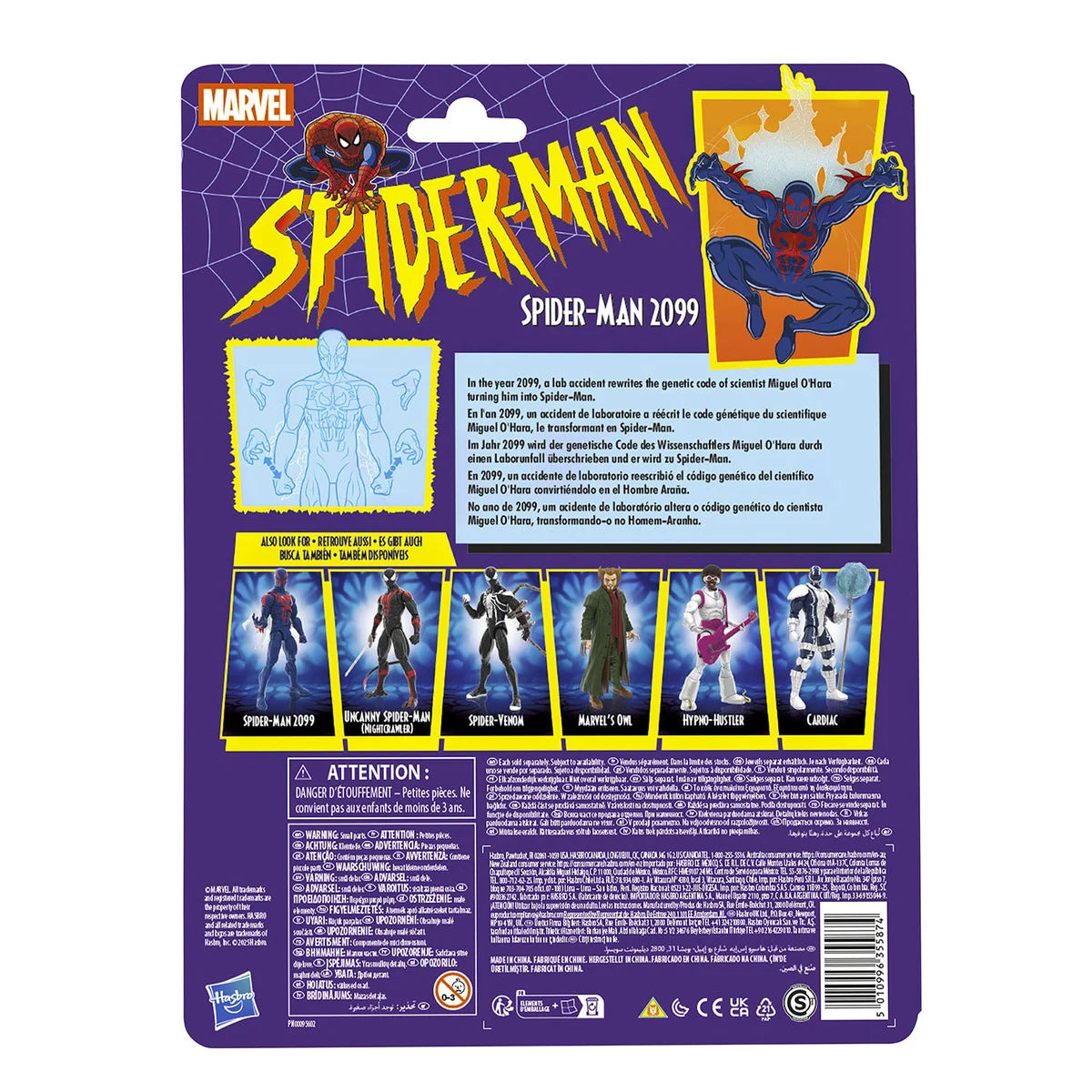 Marvel Legends Series Retro Spider-Man 2099