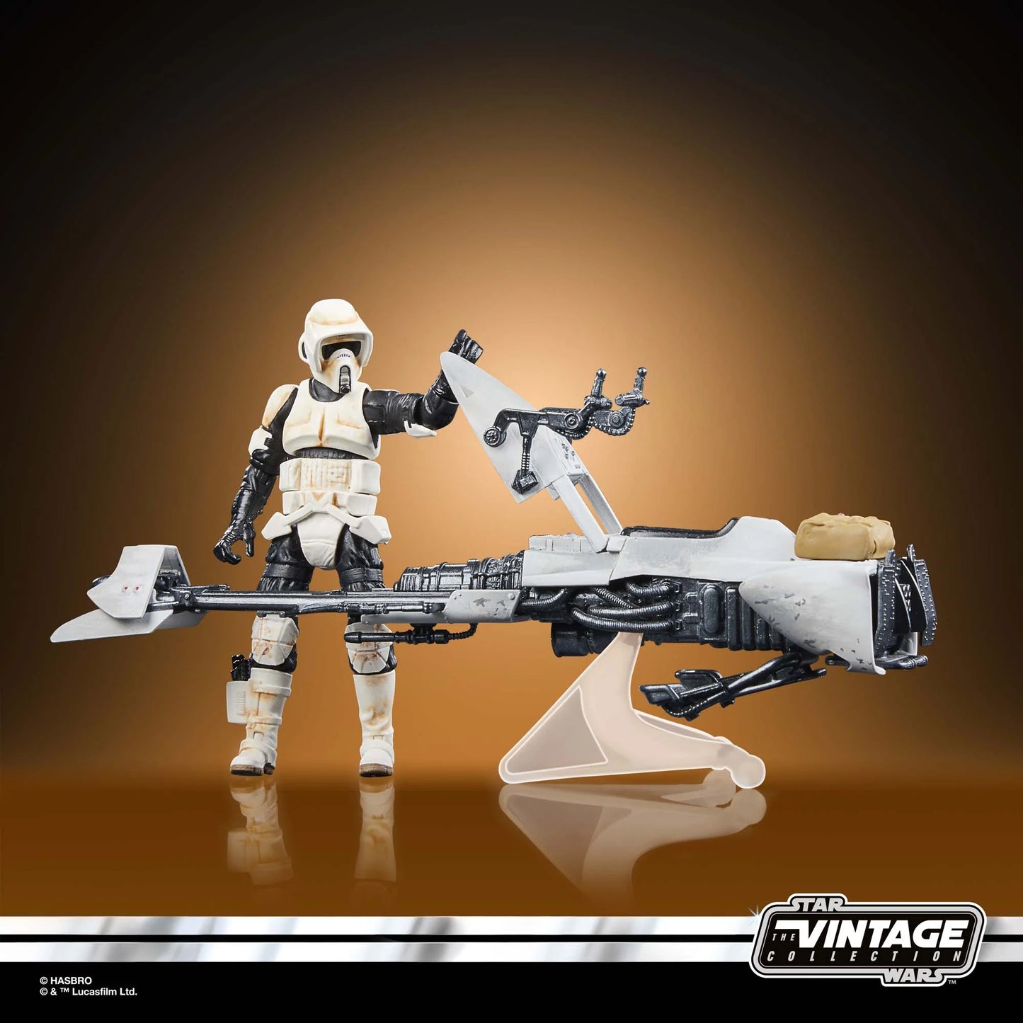 Star Wars The Vintage Collection Speeder Bike (Scout Trooper & Grogu)