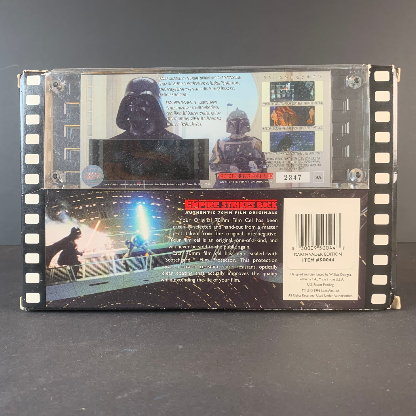 The Empire Strikes Back Authentic 70 MM Film originals