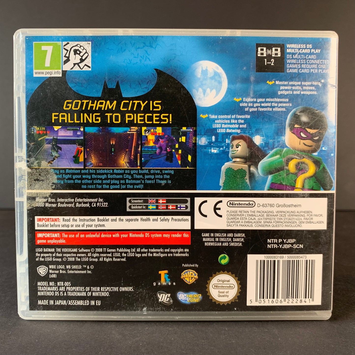 Lego Batman The video game Nintendo DS