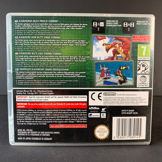 Bakugan Defenders of The Core Nintendo DS