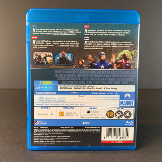 Avengers Blu Ray