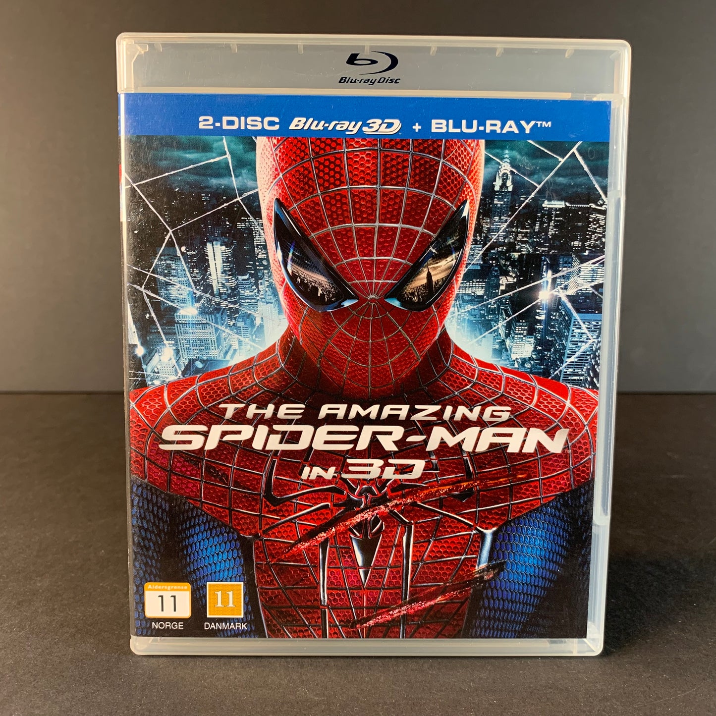 The Amazing Spiderman 3d Blu Ray