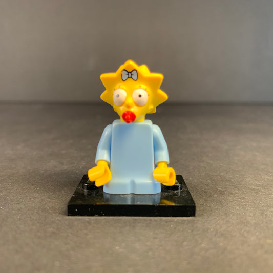 Lego Simpsons Maggie minifigur