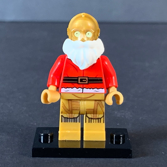 Lego Star Wars Santa C-3PO minifigur