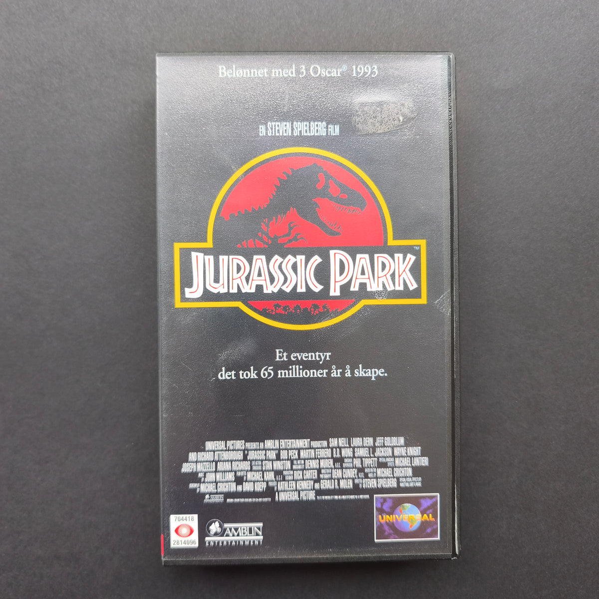 Jurassic Park VHS
